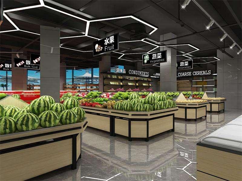 [E851]上海最新超市设计装修案例